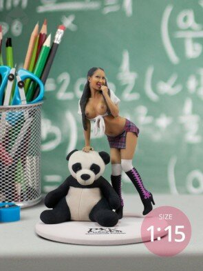 PussyKat - Panda Schoolgirl 1:15